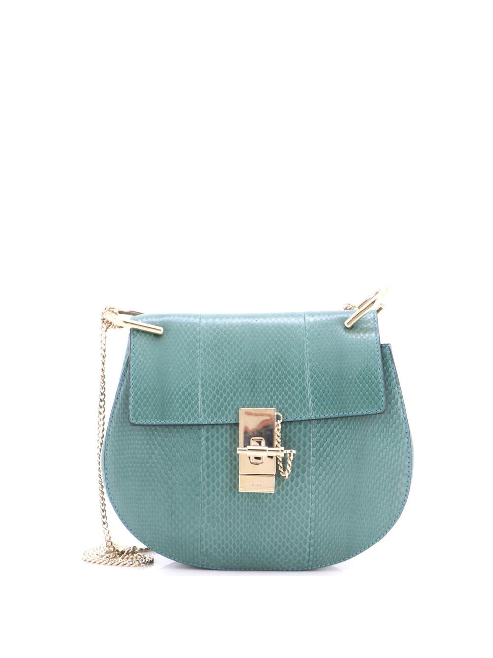 Chloe Drew Crossbody Bag Python Small #288720C61B